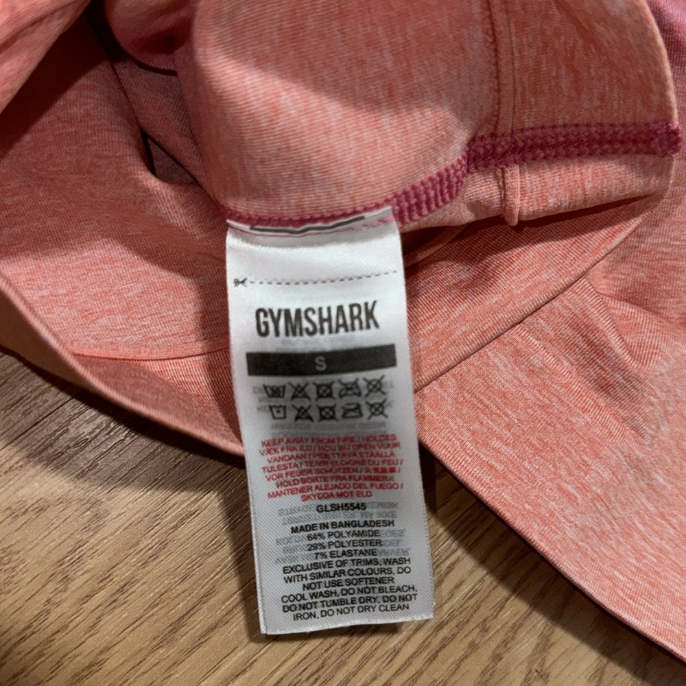 Gymshark Pink Ombre Seamless Cycling Shorts Size Small - Picture 3 of 5